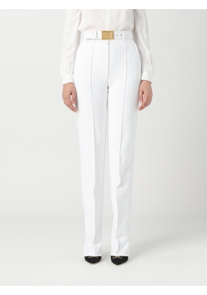 Pants ELISABETTA FRANCHI Woman color Ivory