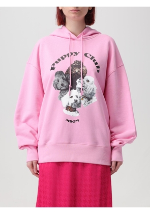 Msgm sweatshirt in jersey with print