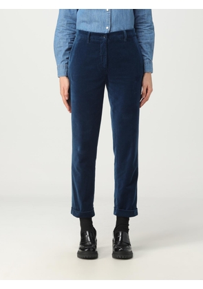 Pants ASPESI Woman color Teal