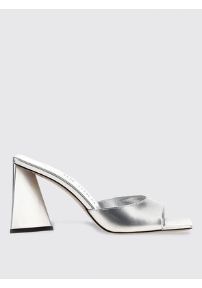 Heeled Sandal THE ATTICO Woman color Silver