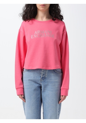 Sweatshirt ARMANI EXCHANGE Woman color Fuchsia