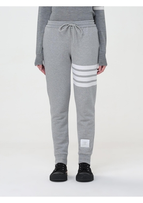 Pants THOM BROWNE Woman color Grey
