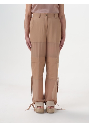 Pants PINKO Woman color Camel