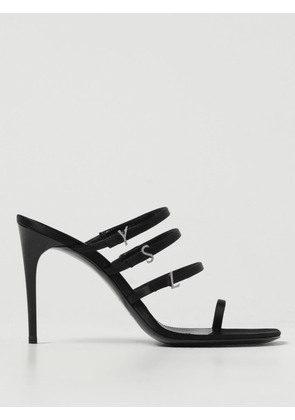 Heeled Sandal SAINT LAURENT Woman color Black