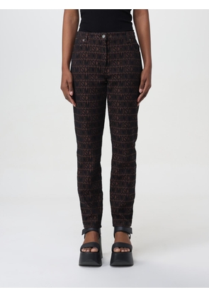 Pants MOSCHINO COUTURE Woman color Brown