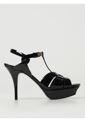Heeled Sandal SAINT LAURENT Woman color Black