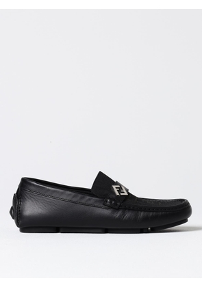 Loafers FENDI Men color Tobacco
