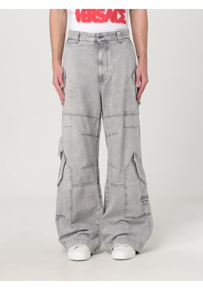 Jeans VERSACE Men color Grey