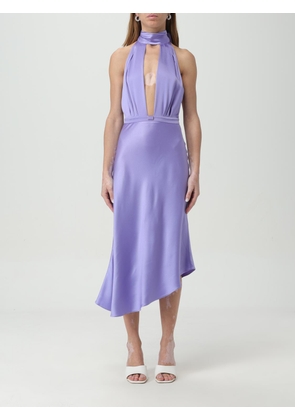 Dress ELISABETTA FRANCHI Woman color Violet