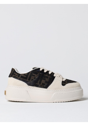 Sneakers FENDI Woman color Tobacco