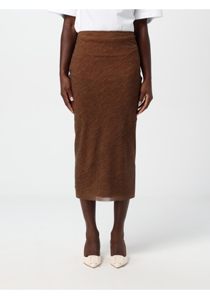 Skirt PHILOSOPHY DI LORENZO SERAFINI Woman color Brown