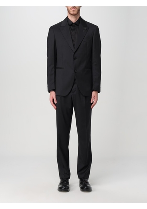 Suit LARDINI Men color Black