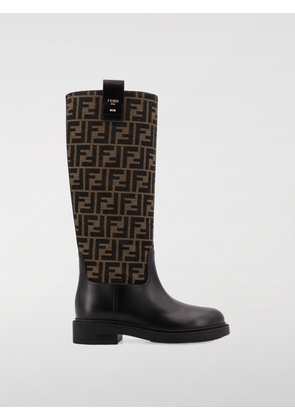 Boots FENDI Woman color Black