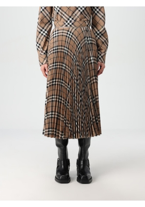 Skirt BURBERRY Woman color Multicolor