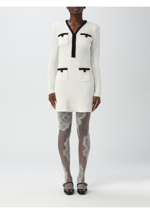 Dress SELF-PORTRAIT Woman color White