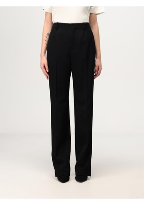 Pants SAINT LAURENT Woman color Black