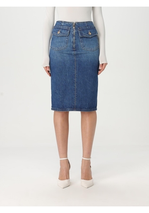 Skirt ELISABETTA FRANCHI Woman color Blue