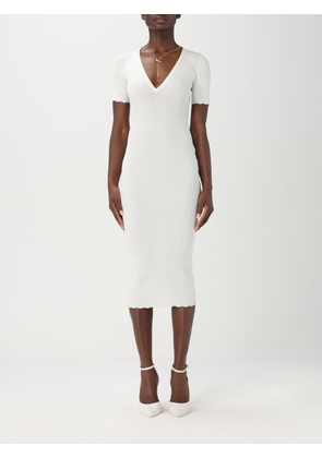 Dress ELISABETTA FRANCHI Woman color Ivory