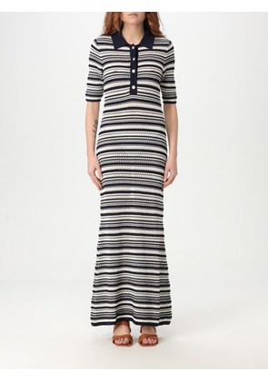 Dress TWINSET Woman color Blue