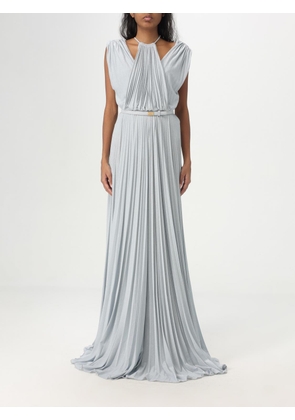 Dress ELISABETTA FRANCHI Woman color Gnawed Blue