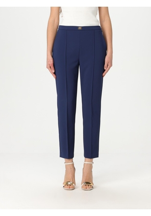 Pants ELISABETTA FRANCHI Woman color Blue