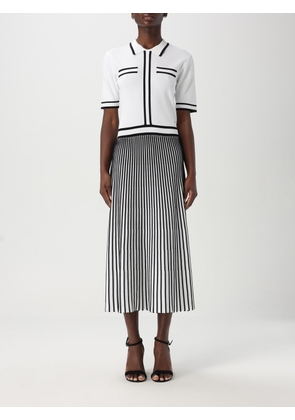 Dress KARL LAGERFELD Woman color White
