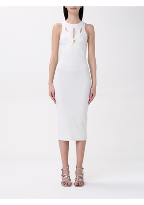 Dress ELISABETTA FRANCHI Woman color Ivory