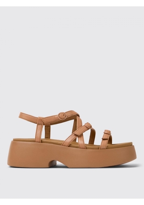 Flat Sandal CAMPER Woman color Nude