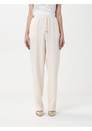 Pants ELISABETTA FRANCHI Woman color Butter