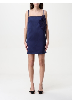Dress ELISABETTA FRANCHI Woman color Blue