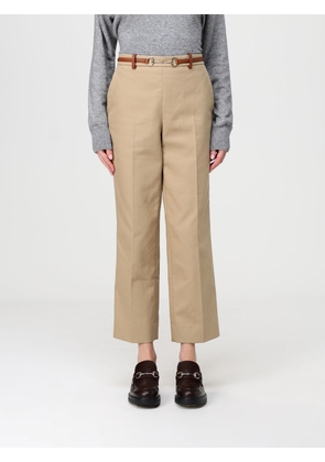 Pants GUCCI Woman color Beige