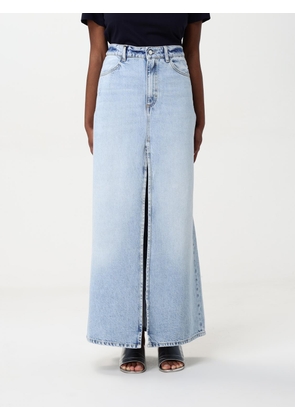 Skirt ICON DENIM LOS ANGELES Woman color Stone Washed