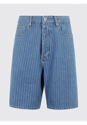 Shorts DRÔLE DE MONSIEUR Men color Gnawed Blue