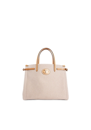 Antibes medium canvas shopping bag