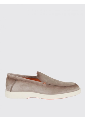 Loafers SANTONI Men color Dove Grey