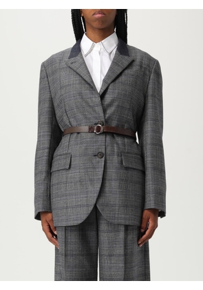 Jacket BRUNELLO CUCINELLI Woman color Blue