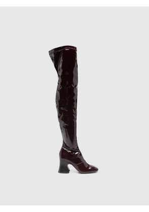 Boots CHLOÉ Woman color Burgundy