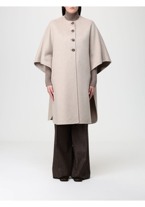 Coat MAX MARA Woman color Sand