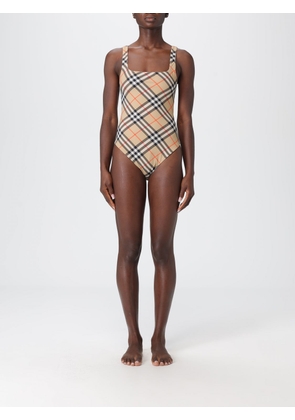 Swimsuit BURBERRY Woman color Beige