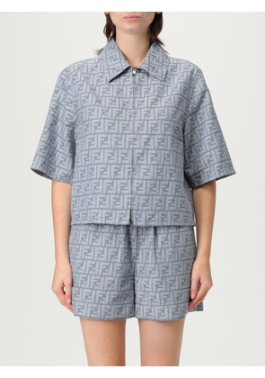 Jacket FENDI Woman color Blue