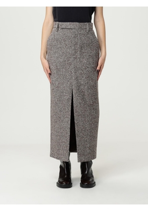Skirt BRUNELLO CUCINELLI Woman color Brown