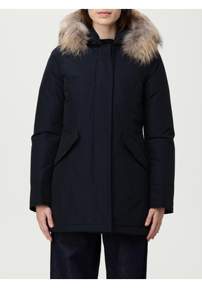Coat WOOLRICH Woman color Blue