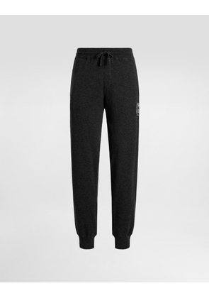 Dolce & Gabbana Smooth Cashmere Trousers - Man Pants And Shorts Gray 54