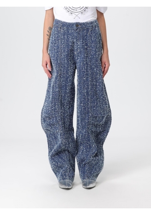 Jeans ROTATE Woman color Gnawed Blue