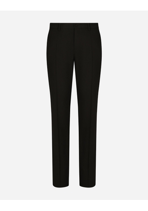 Dolce & Gabbana Tailored Stretch Twill Pants - Man Pants And Shorts Black 60