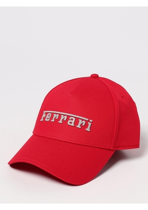 Hat FERRARI Men color Red