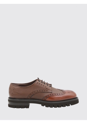 Brogue Shoes FERRAGAMO Men color Brown