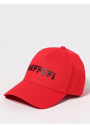 Hat FERRARI Men color Red