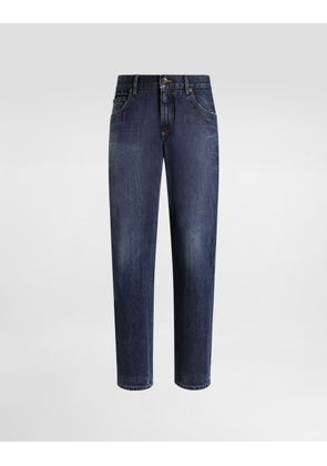 Dolce & Gabbana Denim Trousers - Man Denim Multi-colored 54