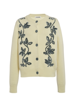 Jil Sander Wool-Blend Cardigan - Moda Operandi